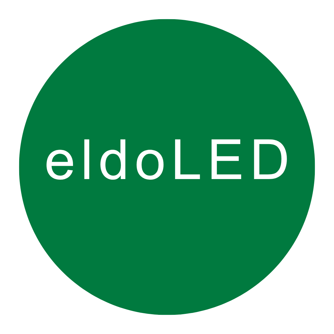 Logo eldoLED_green-background