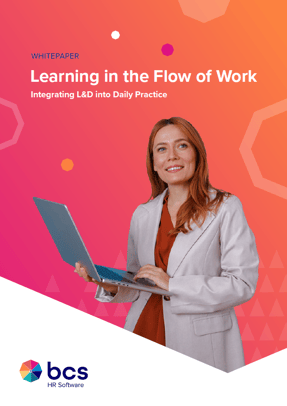 Cover whitepaper Learning in the flow of Work