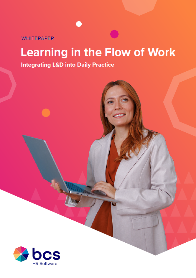 Cover whitepaper Learning in the flow of Work