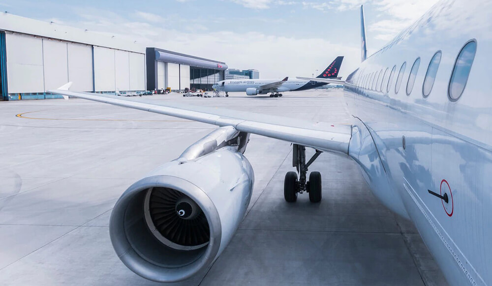 foto vliegtuig Brussels Airlines